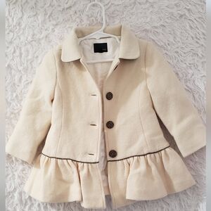 Fendi Cream Pea for Kids with Ruffle Hem
